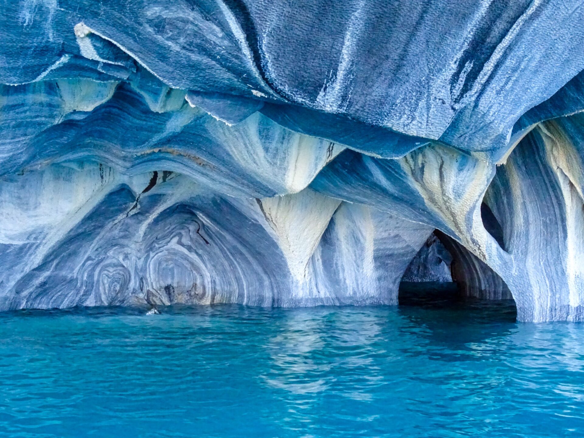 Marble Caves in Chile photographed by Daniel Culloty